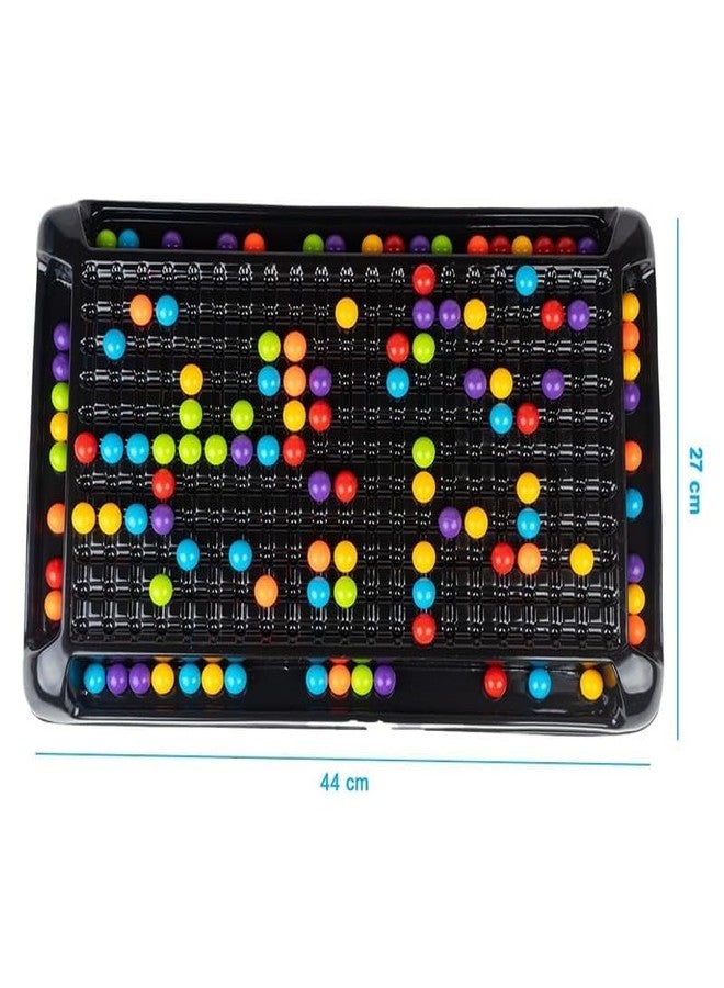 Oupstrive Double Trouble Jumbo Colourful Rainbow Candy Crush Ball Matching Board Game for 2 to 4 Players Family Game (Multicolor, Pack of 1) - Image 3